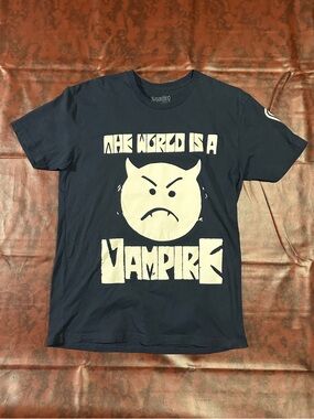Smashing Pumpkins 2024 Tour Shirt – World Is A Vampire 2-Sided Size Large